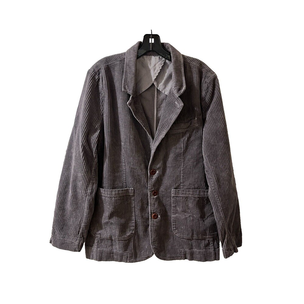 Alex Mill women Boyish Rugged Cotton Corduroy Blazer Jacket sze Large Dusty Plum